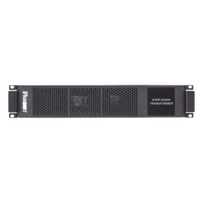 PANDUIT - Transformador Reductor / 5 kVA / 208 VCA a 120/208 VCA / 2U Rack / Entrada NEMA L6-30P / 13 Salidas