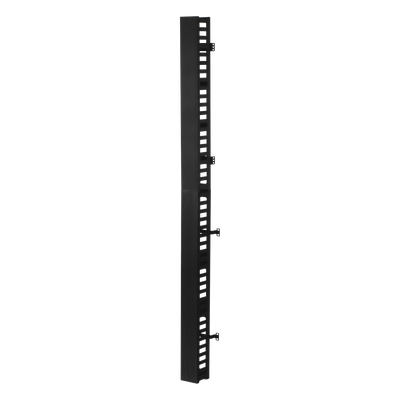LINKEDPRO - Kit Organizador Vertical de Cable / 45 U Total / 24 U + 21 U / Rack 19" / 1.48 ft + 1.29 ft
