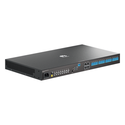 HUAWEI - Gateway Óptico Empresarial / 4 Puertos GE / 1 Puerto XGPON / 8 Puertos PoF / 16 Puertos GPON / Wi-Fi Roaming / VPN / Firewall