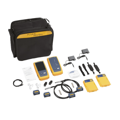 FLUKE NETWORKS - Certificador DSX-5000 para Cable de Cobre Cat5e, Cat6 y Cat6A, Precisión de Nivel V (1 GHz), Con WiFi Integrado y Pantalla LCD de 5.7 Pulgadas (14.48 cm), Versión Internacional