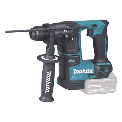 MAKITA - Martillo rotatorio inalámbrico / 17 mm (11/16") / Motor BL sin carbones / 18V LXT / 2,1 kg / SDS-Plus