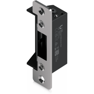 UBIQUITI - Cerradura de Contrachapa Eléctrica / Fail-Secure / 1,200 kg (2,645 lb) / Pestillo 15 mm / 12 VCC / Interior