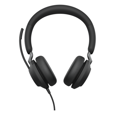 JABRA - Jabra Jabra Evolve 2 40, Auricular stereo versión UC con aislamiento de ruido, conexión USB-A y indicador de ocupado (Busylight) (24089-989-999)