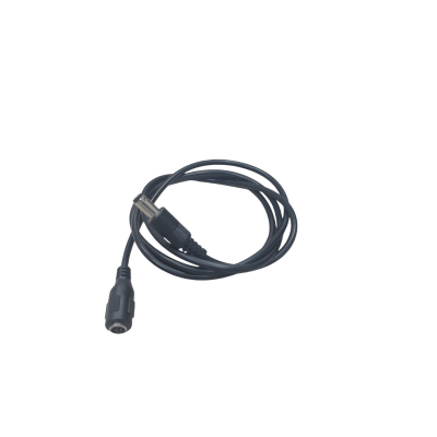 EPCOM POWERLINE - Cable con Conector Macho  ahembra (Pigtail) | Forro negro |  Alimentación para Vcc | Polarizado | Largo 1 metro | Calibre 22AWG.
