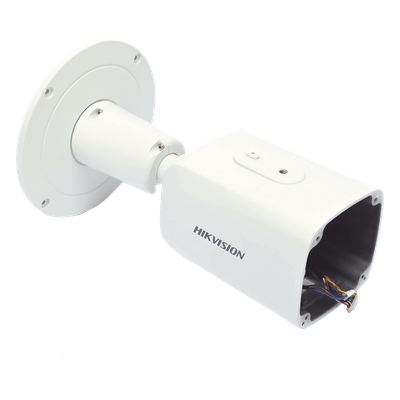HIKVISION - Tapa Trasera para Cámara IP / Salida de Cable Hermética / Base con Soporte / Sin Tornillería