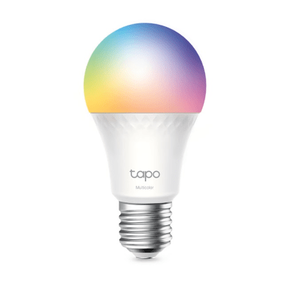 TP-LINK - Foco WIFI Multicolor / Intensidad de Color Regulable / Temporizador / Control Remoto / Control de Consumo eléctrico / Comandos de voz Alexa/Assistente Google / Matter
