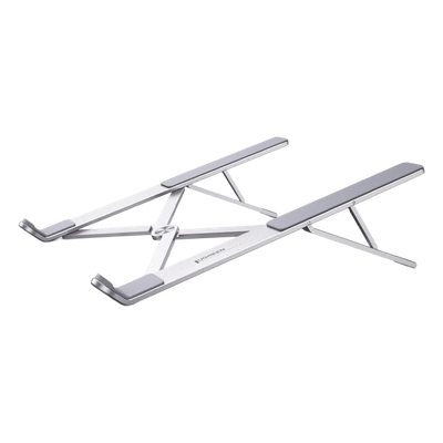 UGREEN - Soporte para Laptop / Ajuste de Altura 46.5-136.5 mm / Capacidad 5 kg / Compatible 11-17.3" / Diseño Plegable / Aluminio + Silicona