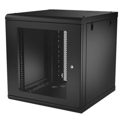 LINKEDPRO - Gabinete de Pared / 12U / 635 mm (2.08 ft) Profundidad / 100 kg Capacidad / Acero Calibre 18 / ANSI/TIA RS-310-D
