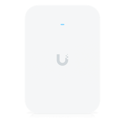 UBIQUITI - Punto de Acceso Wi-Fi 7 / Tri-Banda 6 GHz / 6 Streams Espaciales / Cobertura 140 m² (1,500 ft²) / 300+ Usuarios / Uplink 10 GbE / PoE+ / Montaje en Pared