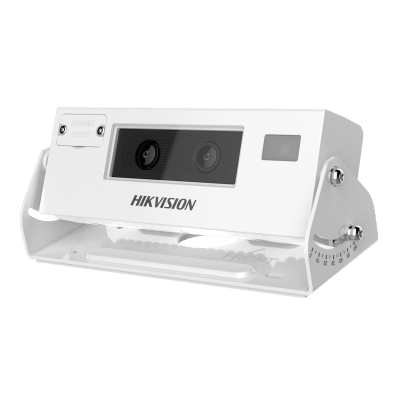 HIKVISION - Cámara Móvil IP 2 Megapixel / Lente 2 mm / 3 mts IR / Interior / WDR 120 dB / Conector M12 / Conteo de Personas