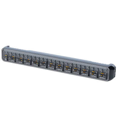 SIGNALPRO - Luz Auxiliar de 45 LEDs Rojo, Azul y Blanco, 11.42", 12 a 24 VCD