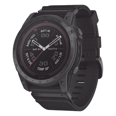 GARMIN - Reloj GPS Táctico Multideporte / Pantalla Solar MIP / Batería 37 Días / GPS Multibanda / 10 ATM / 32 GB