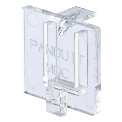 PANDUIT - Tapa Anti-Polvo / 0.26 pulg (6.6 mm) Profundidad / 0.48 pulg (12.2 mm) Altura / 0.51 pulg (13 mm) Ancho / Paquete 100 pz
