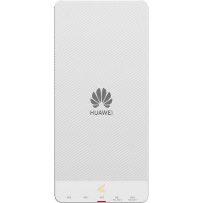 HUAWEI - Access Point Wi-Fi 7 de Pared / BE3600 Dual-Band 3.57 Gbps3.5 Gbps / 2x2 MU-MIMO / 4096-QAM / MLO / Puerto Uplink 2.5GE PoE In / 5 Puertos GE Downlink (2 PoE Out) / Antenas Inteligentes / Libre de Licenciamiento