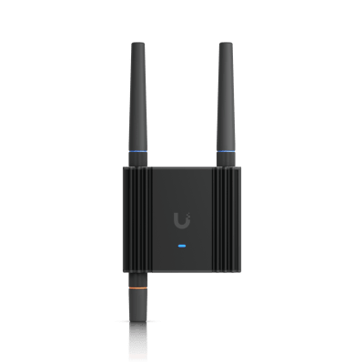 UBIQUITI - Router UniFi Ultra LTE con WiFi 4 / ranura para 1 tarjeta SIM / 2 Puertos RJ45 10/100Mbps / Alimentación por USB Type-C y ATX DC / Bandas LTE B2, B4, B5 /