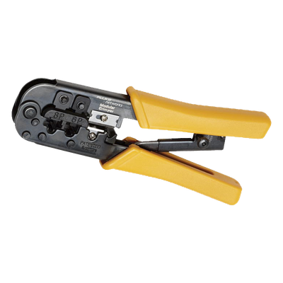 FLUKE NETWORKS - Pinzas de Terminación / RJ45 8 Posiciones / RJ11/RJ12 4 y 6 Posiciones / Trinquete Controlado / Acero Forjado