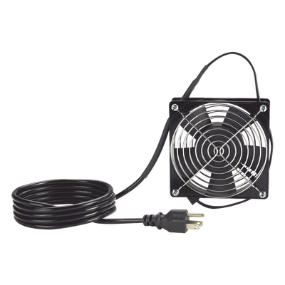 PANDUIT - Ventilador para Gabinete / 115 Vca / 61 CFM / Cable 1.8 m (6 ft) / Dimensiones 119.1 x 119.1 x 25.4 mm