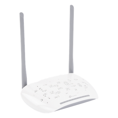 TP-LINK - ONU/ONT Router GPON / Wi-Fi N 300 Mbps / 2.4 GHz / 1 Puerto GPON SC-APC / 1 Puerto GE + 1 Puerto FE / 1 Puerto POTS FXS / 2 Antenas 5 dBi
