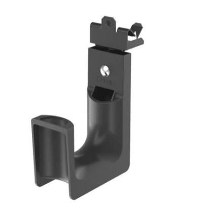 PANDUIT - Sujetador STRONGHOLD tipo J (J-Hook), grosor de Brida 1/2", para Viga instalada con Martillo, hasta 46 Cables Cat6, Nylon 6.6 Metal, Color Negro, 1 pieza