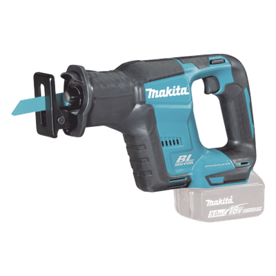 MAKITA - Sierra de Sable Inalámbrica / 18 V / 0-3000 SPM / Corte Madera 255 mm (10 in) / Mango D / Motor BL Vertical