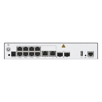 HUAWEI - Controladora de Puntos de Acceso / 10 puertos Gigabit / 2 puertos 10GE SFP+ / Hotspot 2.0 / Roaming Capa 2 y 3 / Rendimiento 10 Gbps / 256 APs / 2048 Clientes
