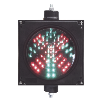 ACCESSPRO - Semáforo LED / Diámetro 20 cm / 81 LEDs / IP65 / 110 VCA / 6 W / Intensidad 500 cd Rojo / 400-600 cd Verde
