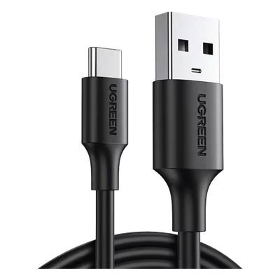 UGREEN - Cable USB-A a USB-C / Carga Rápida 60W / Transferencia 5 Gbps / 1 Metro (3.3 ft) / Blindaje Múltiple / 10,000 Inserciones