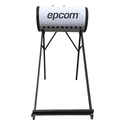 EPCOM - Boiler Solar / 90 Litros / Baja Presión / Acero Inoxidable Grado Alimenticio / Resistente Granizo 25 mm / Ángulo Ajustable 15°-50° / Sin Tubos