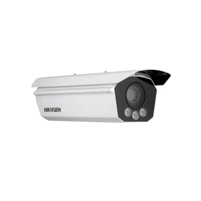 HIKVISION - Cámara Checkpoint DarkfighterX 12 Megapíxel / Doble Sensor 1.1'' GMOS / Lente Fijo 50 mm / IR 30 m (98.4 ft) / ANPR / Detección de Infracciones / IP67 IK10