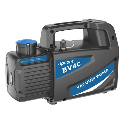 EPCOM - Bomba de Vacío / 150 Micrones / 4 CFM / 1/4 HP / Puerto 1/4 SAE / Anti-Retroceso