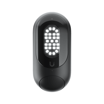 UBIQUITI - UniFi Protect Floodlight, Reflector de 550 Lúmenes LED, Montable en Pared, Detección de Movimiento, IPX5, Alimentación PoE