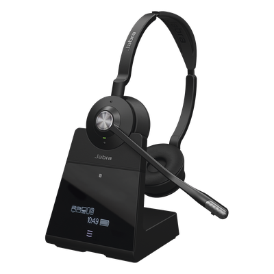 JABRA - Engage 75 Stereo, Auriculares profesionales con gran potencia, conexión con hasta 5 dispositivos a la vez.  (9559-583-125)