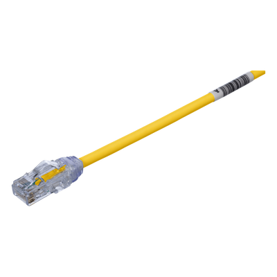 PANDUIT - Cable de Parcheo UTP / Cat6A 500 MHz / 28 AWG Diámetro Reducido 4.7 mm / Doble Clasificación CM/LSZH / PoE IEEE 802.3bt / 0.61 m (2 ft)
