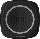 HIKVISION - (AX PRO) Sirena Inalámbrica Interior / Color Negro / 110 dB / Estrobo Color Azul