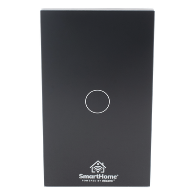 SMARTHOME BY EPCOM - Apagador Inteligente / ZigBee / 1 Cuadrilla / 800 W / 100V-250V / Diseño Compacto 120 mm