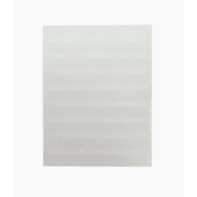 PANDUIT - Hojas con 1000 Etiquetas Poliofina para Impresora Láser/Inyección de Tinta, Ancho 96.3 mm (3.79 pulgadas) x Alto 7.6 mm (0.3 pulgadas), Color Blanco