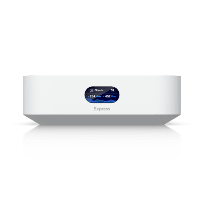 UBIQUITI - UniFi Express UX Cloud Gateway Compacto con WiFi 6, Ejecuta UniFi Network, Alimenta una Red Completa o Funciona como Punto de Acceso