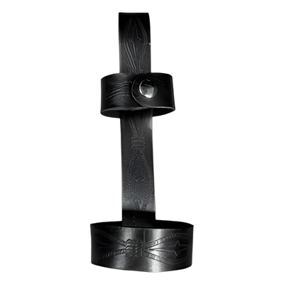 RANGER SECURITY DETECTORS - Funda de Piel para Cinturón / Broche de Metal / Compatible con Detectores de Mano RANGER-1000 y RANGER-1500
