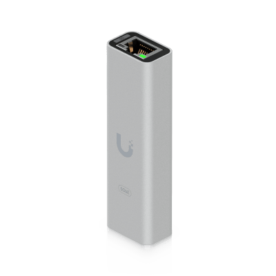 UBIQUITI - Adaptador Compacto USB-C a 5 GbE RJ45, con Indicador de Actividad LAN, Compatible con Mac, Windows y Linux, Ideal para Agregar Conectividad Ethernet de Alta Velocidad a Equipos con puerto USB Type-C