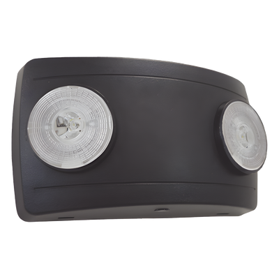 SFIRE - Luz de Emergencia LED / 2 LED 1W / 150 lm / 90 min Autonomía / Voltaje Universal 127-240 VAC / UL 5VA Ignífugo