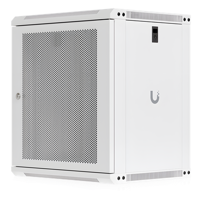 UBIQUITI - Gabinete Rack 12U / 550x450 mm / Montaje Pared / Puerta Perforada / 2 pies (635 mm) Alto