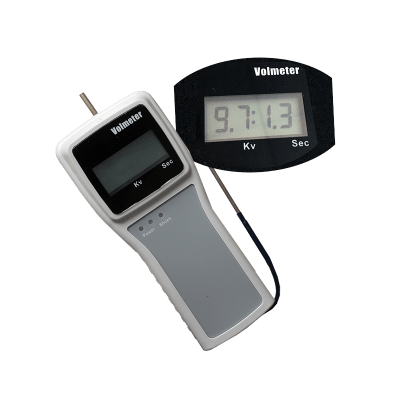 SFIRE - Voltímetro Digital para Cercas Eléctricas / Rango 200 V a 12 kV / Pantalla LCD / Sonda de Tierra / Apagado Automático / 9V