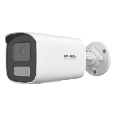 HIKVISION - Cámara Bala IP / 2 Megapixel / Dual Light 50 m (164 ft) / ColorVu F1.0 / AcuSense Lite / IP67 / PoE