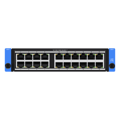 HIKVISION - Tarjeta de Salida LED / 20 Puertos Ethernet Gigabit / 4K HDR10 / Carga 10.4 MP / 16 Capas / Doble Slot