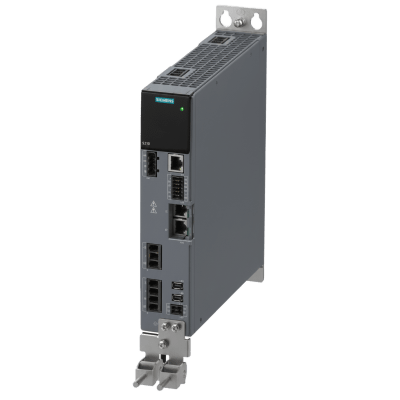 SIEMENS - Servo Drive SINAMICS S210 / 0.75 kW (400V) / 2.3 A / PROFINET / IP20 / SIL 3 / PL e / Failsafe / 5 DI + 2 F-DI