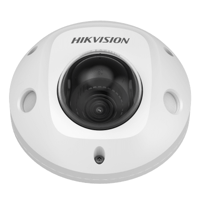 HIKVISION - Mobile Dome Camera 2MP / Lente 2mm / WDR 120 dB / IP67 IK10 / IR 30 Metros