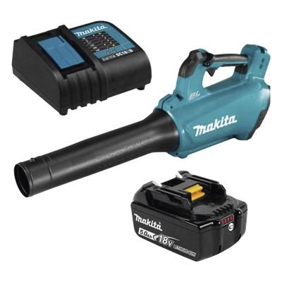 MAKITA - Sopladora inalámbrica / 18V / Velocidad variable / 459 CFM / 52.1 m/s / 2.15 kg / 810 mm largo