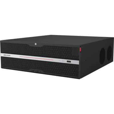 HIKVISION - [AcuSeek] NVR 32 Megapixel (8K) / 32 Canales IP / 16 Bahías de Disco Duro / 2 Tarjetas de Red / Soporta RAID / HDMI en 4K / Soporta POS / Reconocimiento Facial / Bases de Datos / Hasta 100,000 Fotografías / AcuSearch