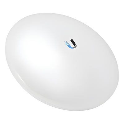 UBIQUITI - CPE Punto a Punto / 5 GHz / 450 Mbps / Antena 19 dBi / PoE 8W / ESD 24 kV