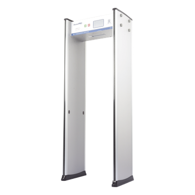 ACCESSPRO - Detector de Metales de 33 zonas/ Uso en Interior/Programación por Touch Screen / Contador de Personas